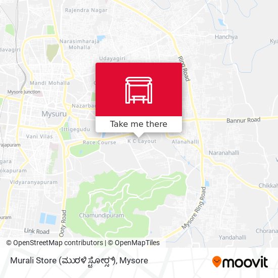 Murali Store (ಮುರಳಿ ಸ್ಟೋರ‍್ಸ್) map