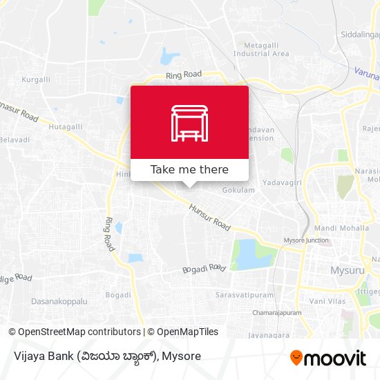 Vijaya Bank (ವಿಜಯಾ ಬ್ಯಾಂಕ್) map