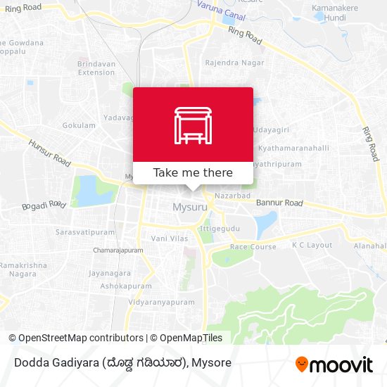 Dodda Gadiyara (ದೊಡ್ಡ ಗಡಿಯಾರ) map
