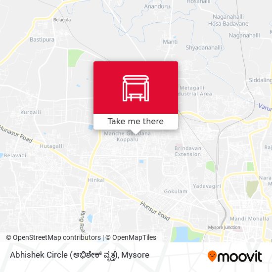 Abhishek Circle (ಅಭಿಶೇಕ್ ವೃತ್ತ) map