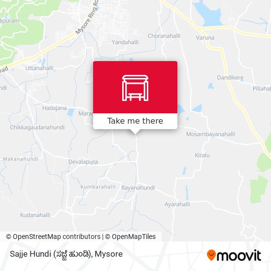 Sajje Hundi (ಸಜ್ಜೆ ಹುಂಡಿ) map