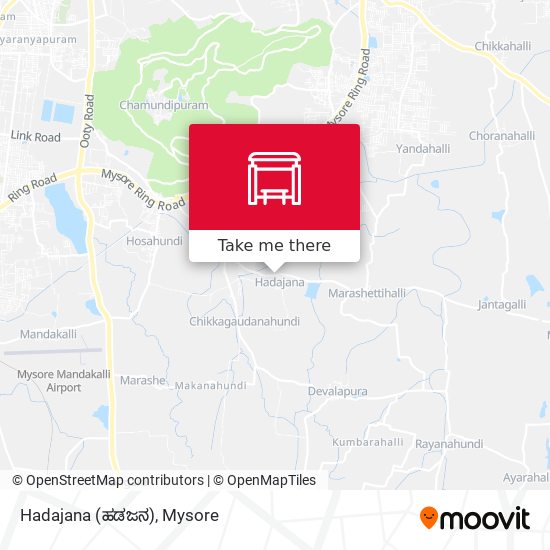 Hadajana (ಹಡಜನ) map