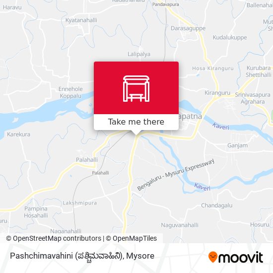 Pashchimavahini (ಪಶ್ಚಿಮವಾಹಿನಿ) map