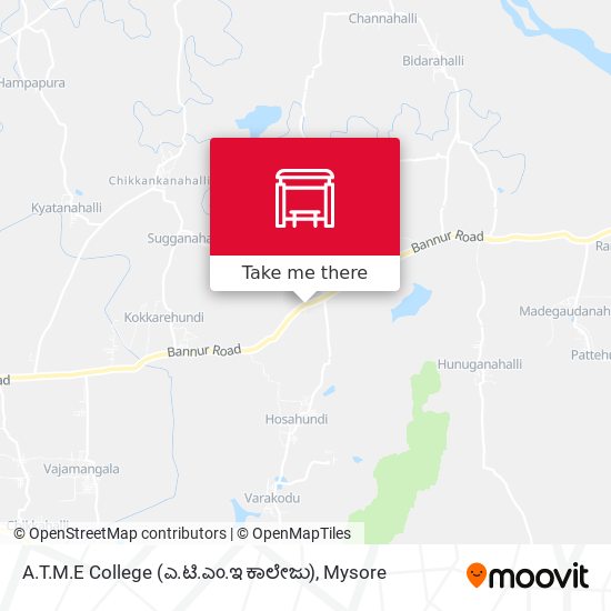 A.T.M.E College (ಎ.ಟಿ.ಎಂ.ಇ ಕಾಲೇಜು) map