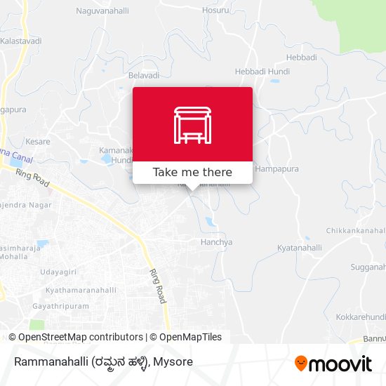 Rammanahalli (ರಮ್ಮನ ಹಳ್ಳಿ) map