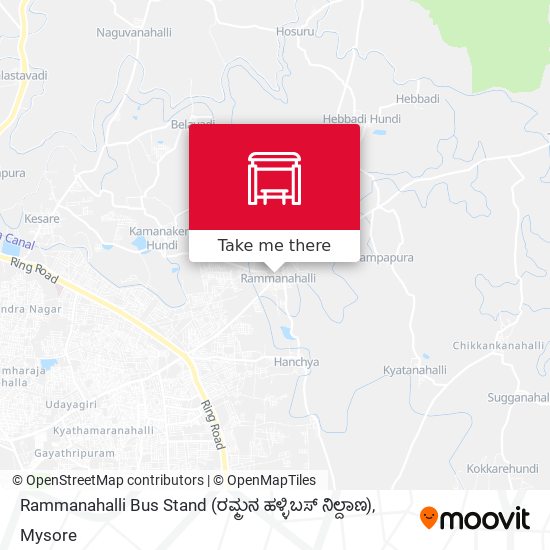 Rammanahalli Bus Stand (ರಮ್ಮನ ಹಳ್ಳಿ ಬಸ್ ನಿಲ್ದಾಣ) map