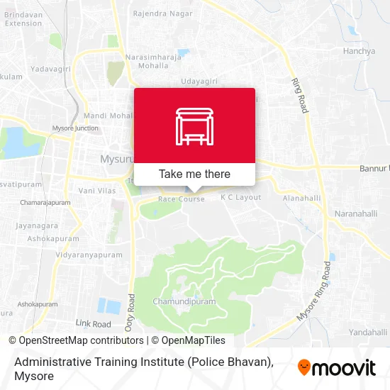 Administrative Training Institute (Police Bhavan) map