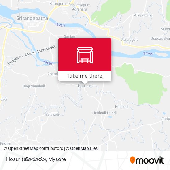 Hosur (ಹೊಸೂರು) map