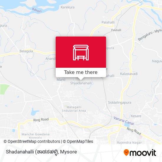 Shadanahalli (ಶಾಡನಹಳ್ಳಿ) map