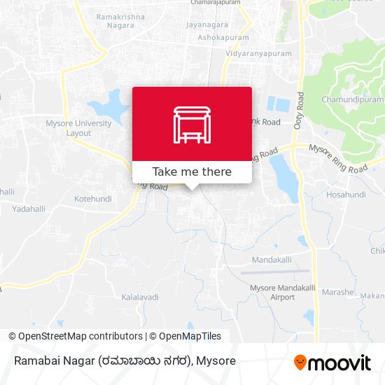 Ramabai Nagar (ರಮಾಬಾಯಿ ನಗರ) map