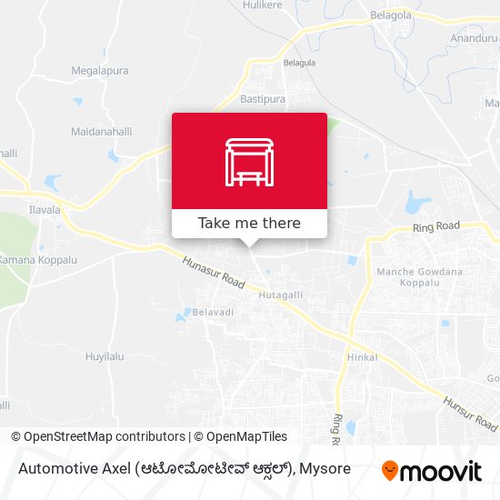 Automotive Axel (ಆಟೋಮೋಟೀವ್ ಆಕ್ಸಲ್) map
