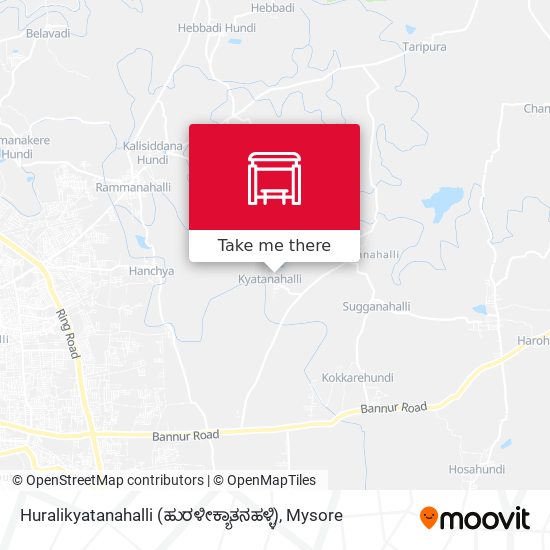 Huralikyatanahalli (ಹುರಳೀಕ್ಯಾತನಹಳ್ಳಿ) map