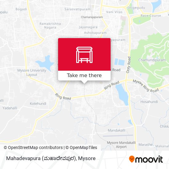 Mahadevapura (ಮಹಾದೇವಪುರ) map