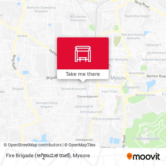 Fire Brigade (ಅಗ್ನಿಶಾಮಕ ಠಾಣೆ) map