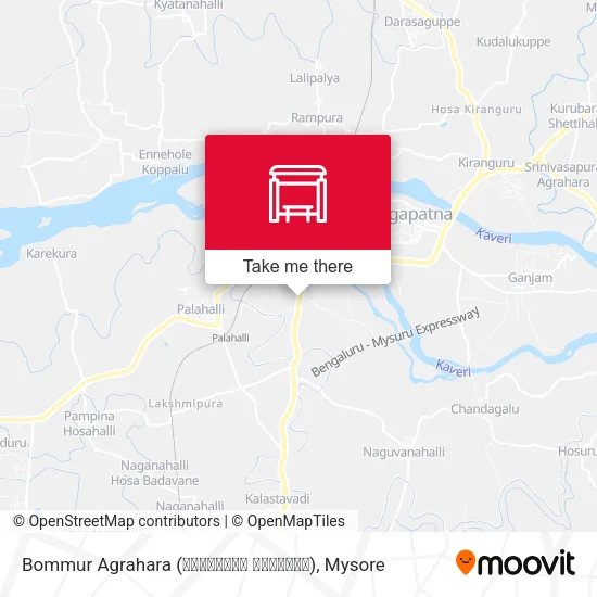Bommur Agrahara (ಬೊಮ್ಮೂರು ಅಗ್ರಹಾರ) map