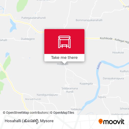 Hosahalli (ಹೊಸಹಳ್ಳಿ) map
