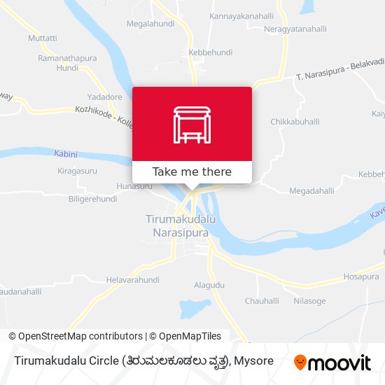 Tirumakudalu Circle (ತಿರುಮಲಕೂಡಲು ವೃತ್ತ) map
