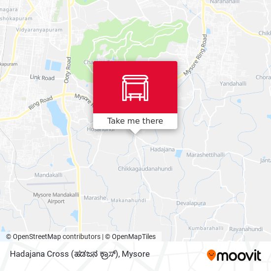 Hadajana Cross (ಹಡಜನ ಕ್ರಾಸ್) map