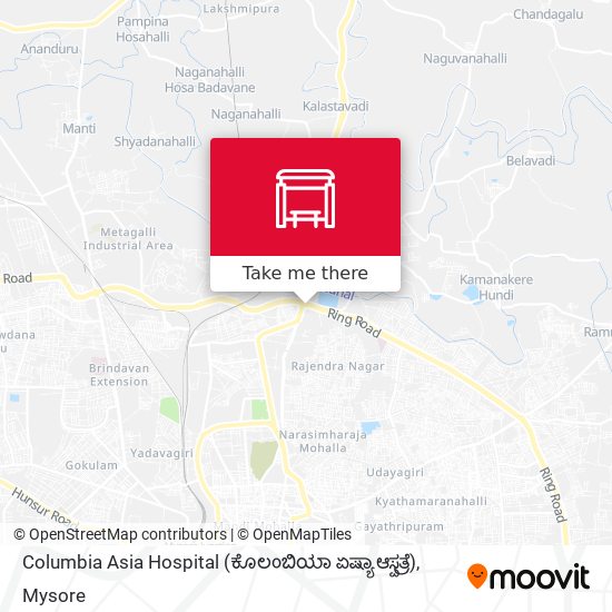Columbia Asia Hospital (ಕೊಲಂಬಿಯಾ ಏಷ್ಯಾ ಆಸ್ಪತ್ರೆ) map