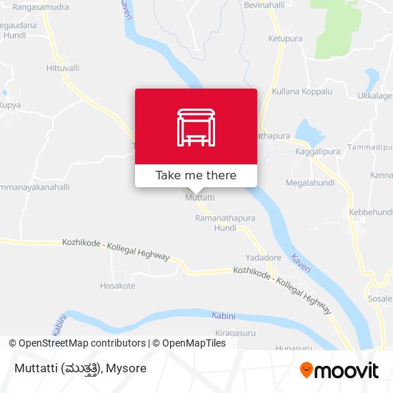 Muttatti (ಮುತ್ತತ್ತಿ) map
