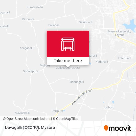 Devagalli (ದೇವಗಳ್ಳಿ) map