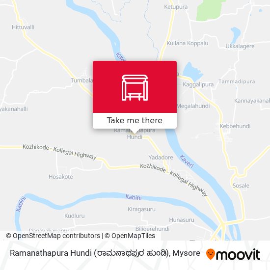 Ramanathapura Hundi (ರಾಮನಾಥಪುರ ಹುಂಡಿ) map