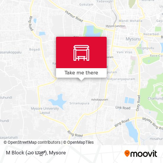 M Block (ಎಂ ಬ್ಲಾಕ್) map