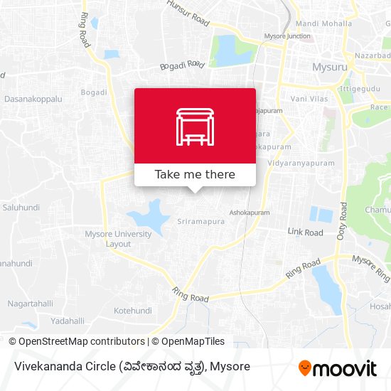 Vivekananda Circle (ವಿವೇಕಾನಂದ ವೃತ್ತ) map