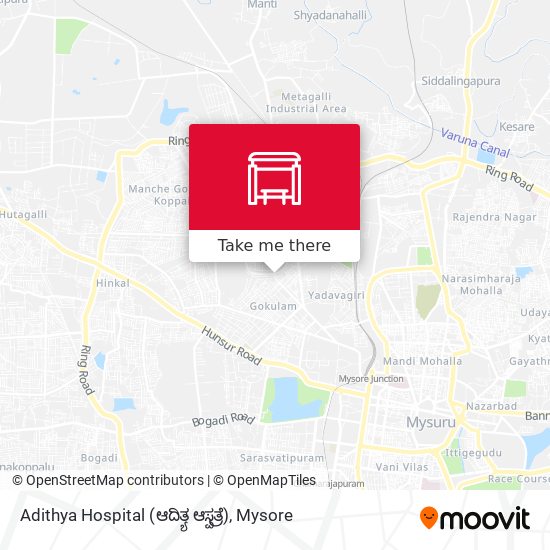Adithya Hospital (ಆದಿತ್ಯ ಆಸ್ಪತ್ರೆ) map