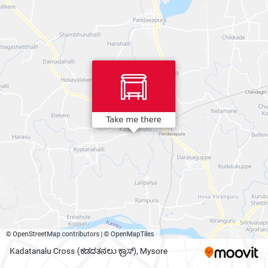 Kadatanalu Cross (ಕಡದತನಲು ಕ್ರಾಸ್) map