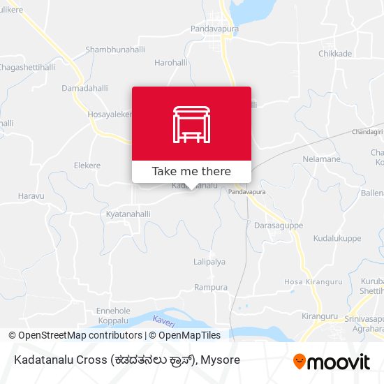 Kadatanalu Cross (ಕಡದತನಲು ಕ್ರಾಸ್) map