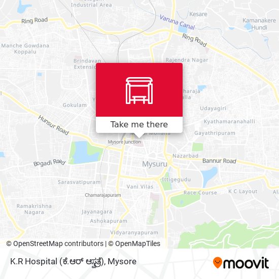 K.R Hospital (ಕೆ.ಆರ್ ಆಸ್ಪತ್ರೆ) map