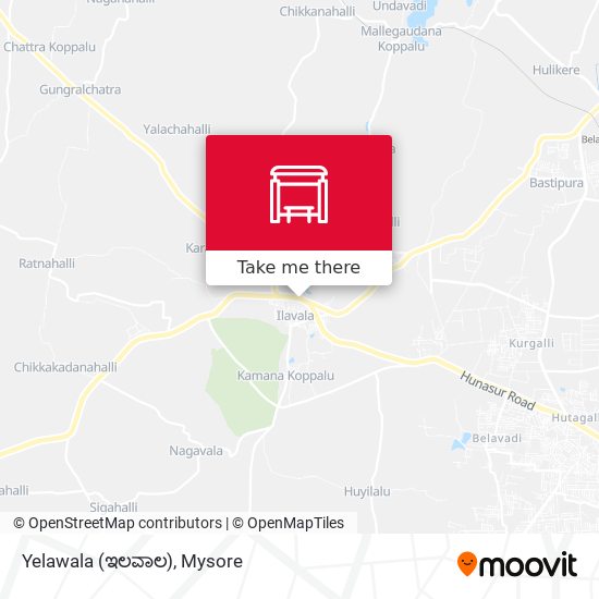 Yelawala (ಇಲವಾಲ) map