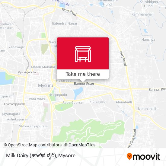 Milk Dairy (ಹಾಲಿನ ಡೈರಿ) map