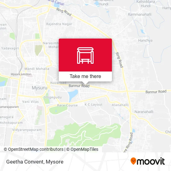 Geetha Convent map
