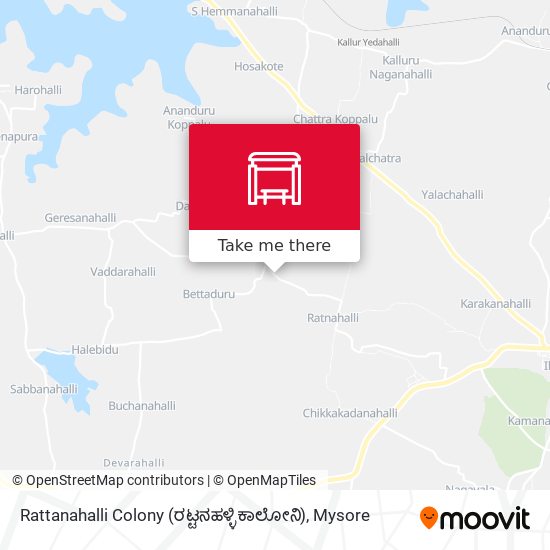 Rattanahalli Colony (ರಟ್ಟನಹಳ್ಳಿ ಕಾಲೋನಿ) map