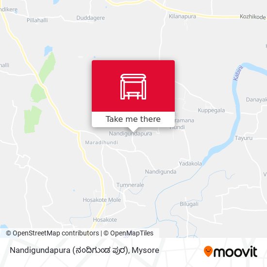 Nandigundapura (ನಂದಿಗುಂಡ ಪುರ) map