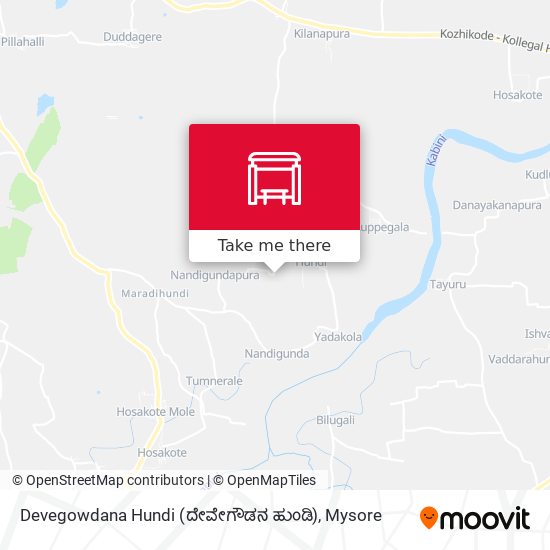 Devegowdana Hundi (ದೇವೇಗೌಡನ ಹುಂಡಿ) map