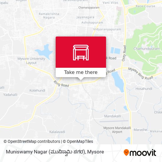 Muniswamy Nagar (ಮುನಿಸ್ವಾಮಿ ನಗರ) map