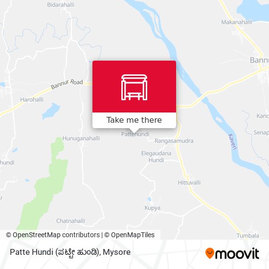 Patte Hundi (ಪಟ್ಟೇ ಹುಂಡಿ) map