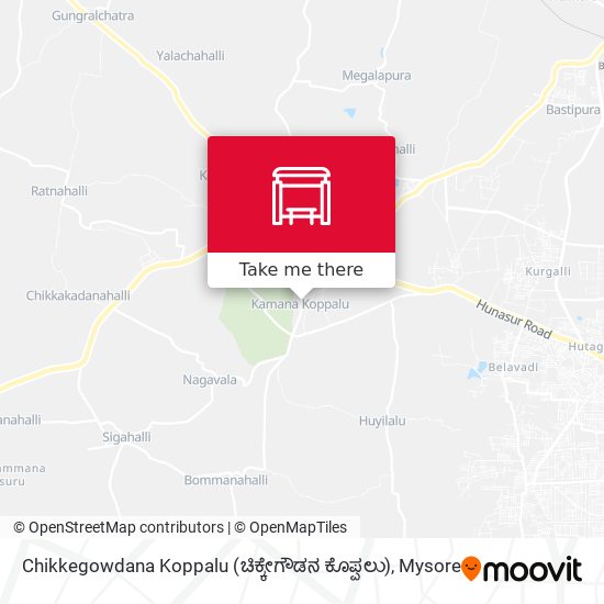 Chikkegowdana Koppalu (ಚಿಕ್ಕೇಗೌಡನ ಕೊಪ್ಪಲು) map