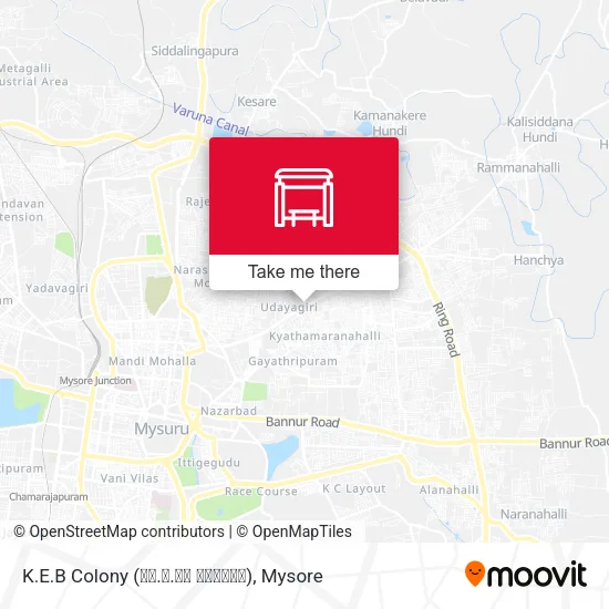 K.E.B Colony (ಕೆ.ಇ.ಬಿ ಕಾಲೋನಿ) map