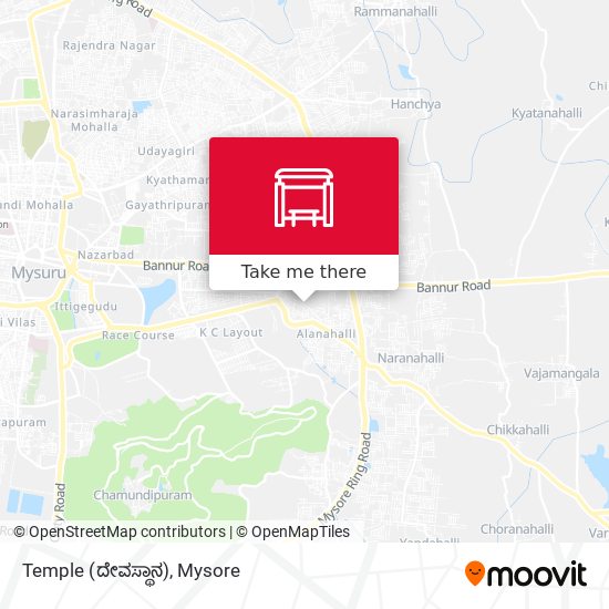 Temple (ದೇವಸ್ಥಾನ) map