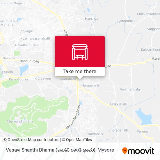 Vasavi Shanthi Dhama (ವಾಸವಿ ಶಾಂತಿ ಧಾಮ) map