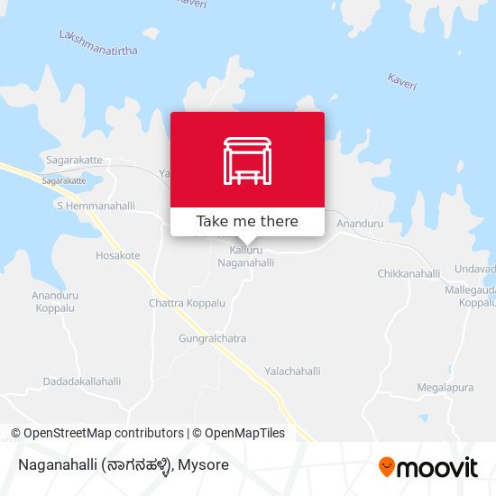 Naganahalli (ನಾಗನಹಳ್ಳಿ) map