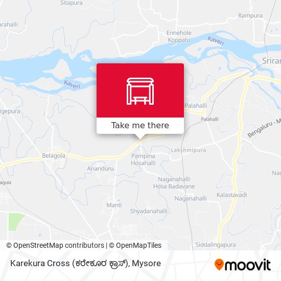 Karekura Cross (ಕರೇಕೂರ ಕ್ರಾಸ್) map