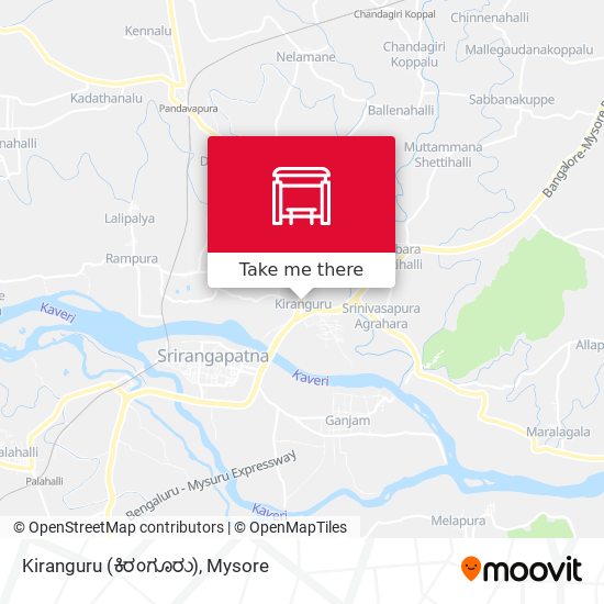 Kiranguru (ಕಿರಂಗೂರು) map