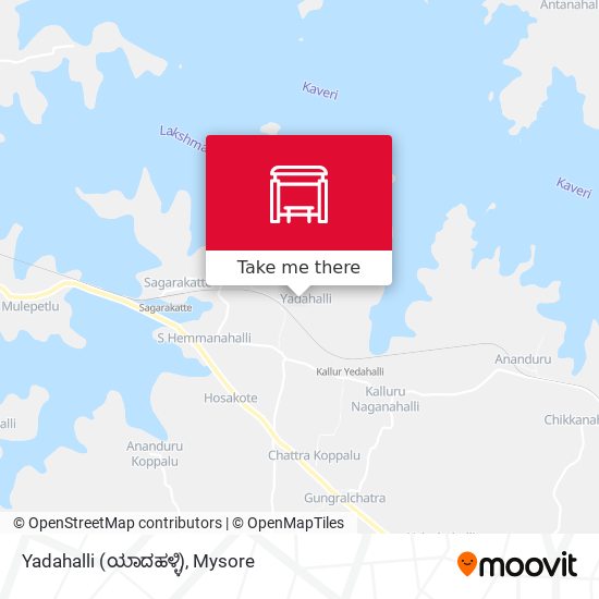 Yadahalli (ಯಾದಹಳ್ಳಿ) map
