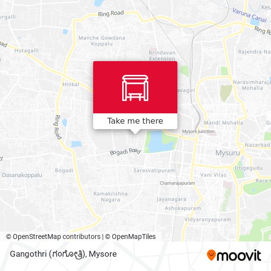 Gangothri (ಗಂಗೋತ್ರಿ) map