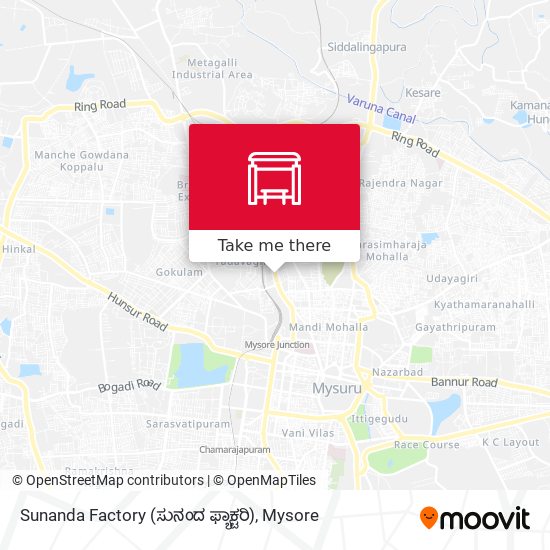 Sunanda Factory (ಸುನಂದ ಫ್ಯಾಕ್ಟರಿ) map
